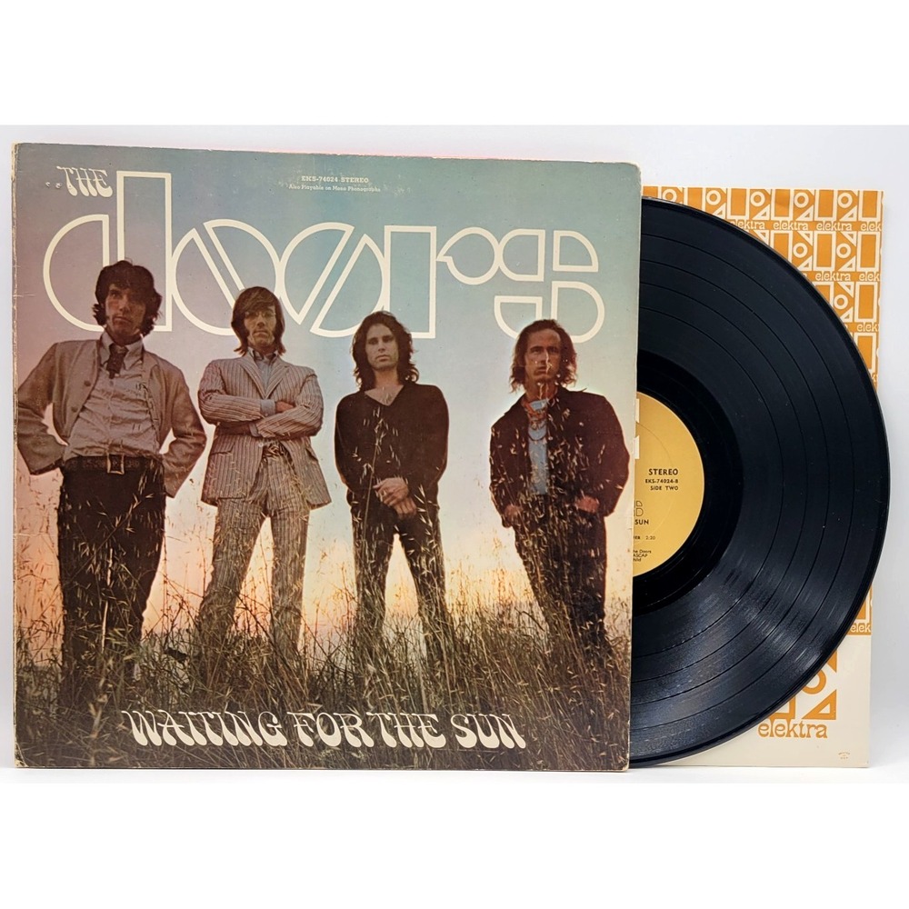 THE DOORS - WAITING FOR THE SUN - ROCK LP EPIC UNIPAK 1968